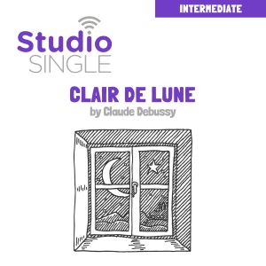 Clair de lune, Intermediate Level