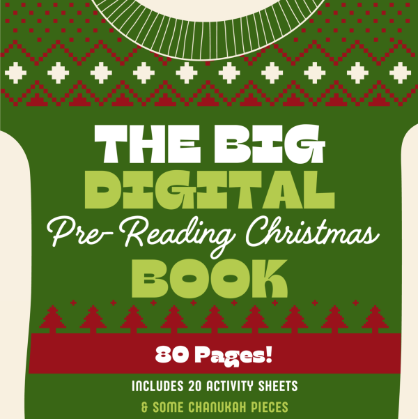 The Big Digital Pre-Reading Christmas Book cover art