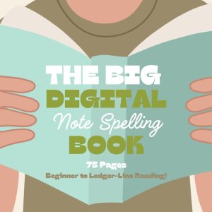 The Big Digital Note Spelling Book