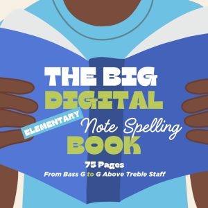 The Big Digital Elementary Note Spelling Book